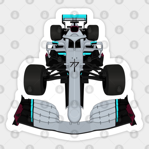 F1 car Sticker by VENZ0LIC